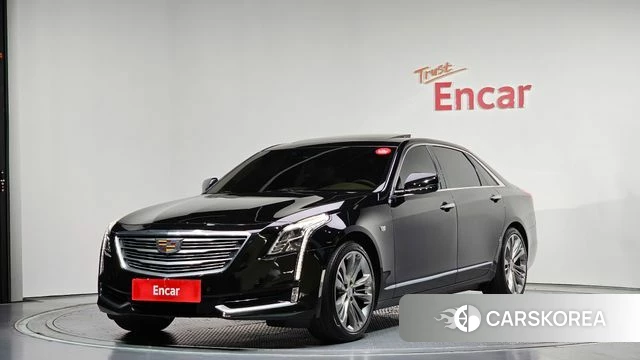 Cadillac CT6 2018 Черный из Кореи