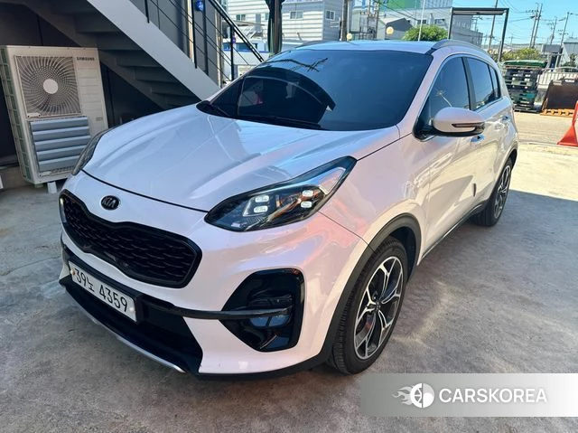 Kia Sportage The Bold 2018 Белый из Кореи