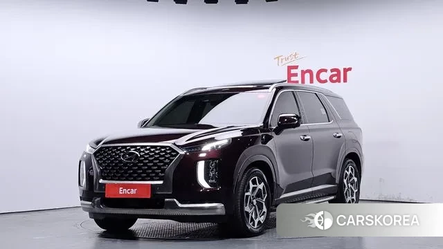 Hyundai Palisade 2021 Фиолетовый из Кореи