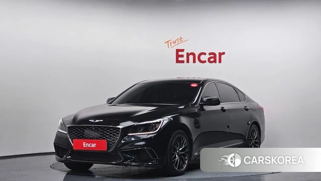 Genesis G80 2018 Черный из Кореи