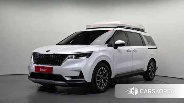 Kia Carnival 4th generation 2021 Белый из Кореи