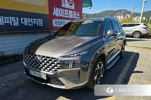 Hyundai The New Santa Fe 2020 Серый из Кореи