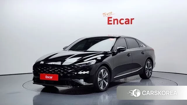 Kia K8 Hybrid 2021 Черный из Кореи