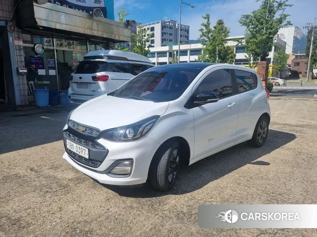 Chevrolet (GM Daewoo) The New Spark 2018 Белый двухцветный из Кореи