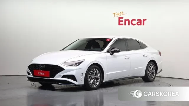 Hyundai Sonata (DN8) 2022 Белый из Кореи