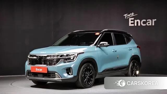 Kia The New Seltos 2022 Синий нефрит из Кореи