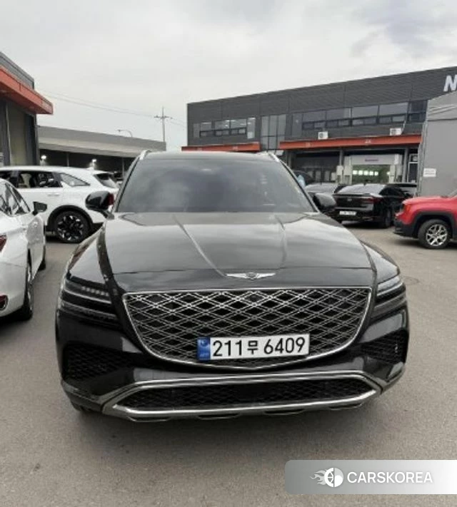 Genesis GV80 2023 Черный из Кореи