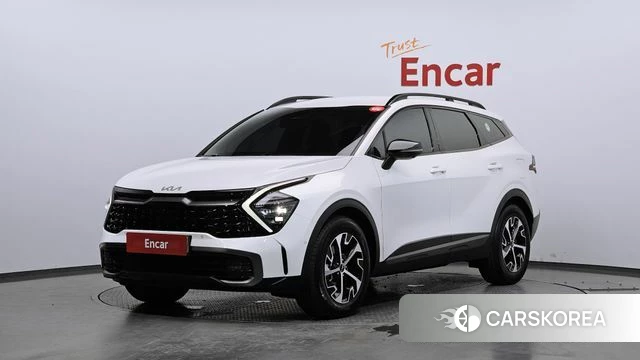 Kia Sportage 5th Generation Hybrid 2021 Белый из Кореи