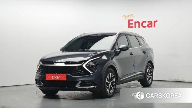 Kia Sportage 5th Generation Hybrid 2021 Серый из Кореи