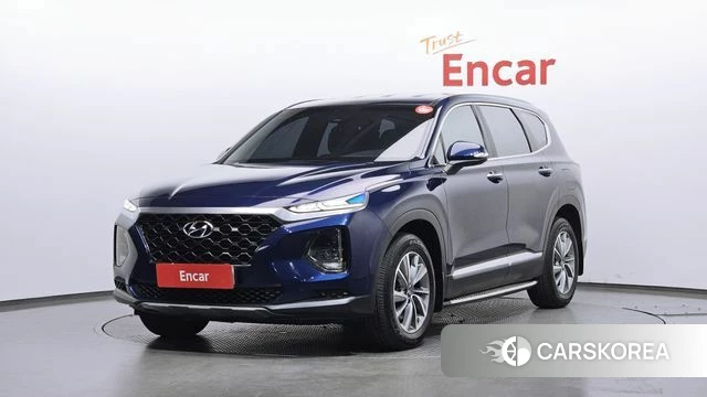 Hyundai Santa Fe TM 2019 Синий из Кореи