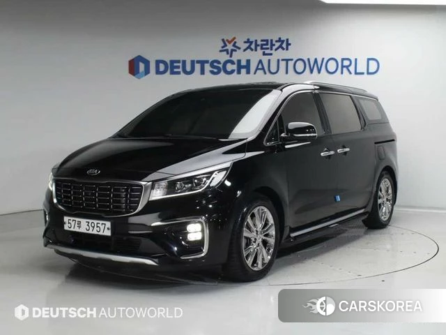 Kia The New Carnival 2018 Черный из Кореи
