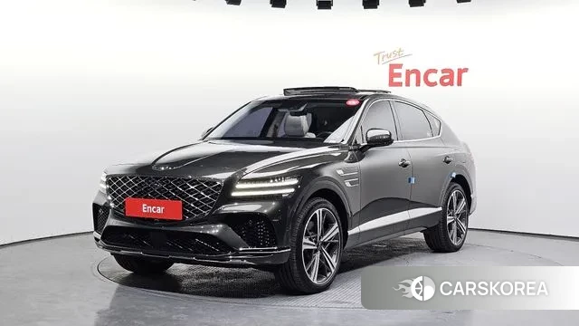 Genesis GV80 Coupe 2023 Темно-зеленый из Кореи