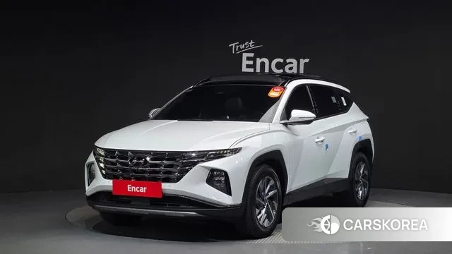 Hyundai Tucson Hybrid (NX4) 2023 Белый из Кореи