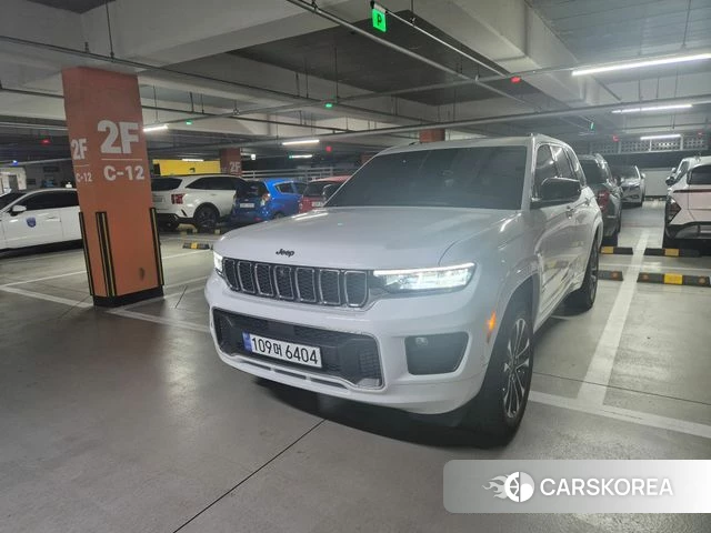 Jeep Grand Cherokee (WL) 2023 Белый из Кореи