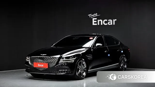 Genesis G80 (RG3) 2021 Черный из Кореи