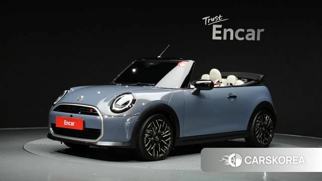 Mini Cooper S Convertible 4th Generation 2025 Небесно-голубой из Кореи