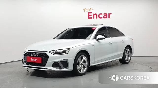 Audi A4 (B9) 2021 Белый из Кореи