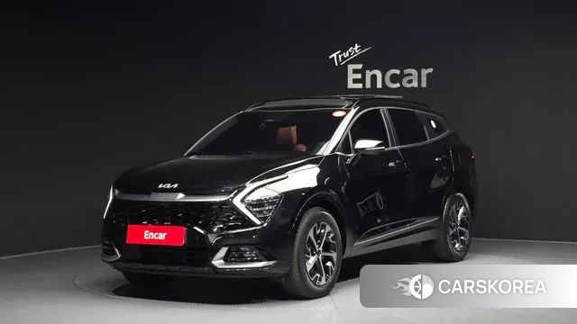 Kia Sportage 5th Generation Hybrid 2021 Черный из Кореи