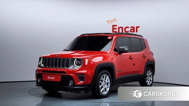 Jeep Renegade 2021 Красный из Кореи