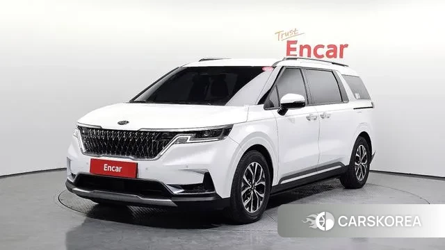 Kia Carnival 4th generation 2021 Белый из Кореи