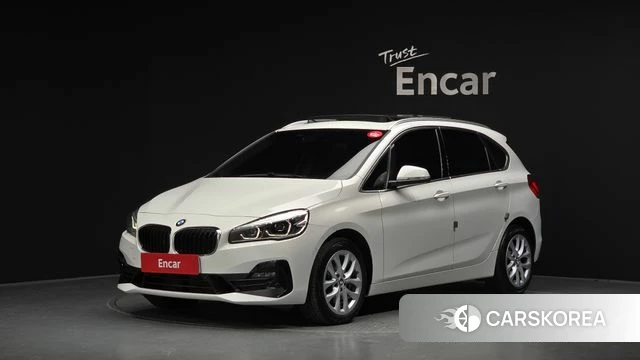 BMW 2 Series Active Tourer (F45) 2021 Белый из Кореи
