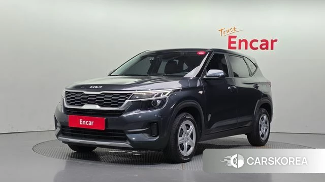 Kia Seltos 2022 Серый из Кореи