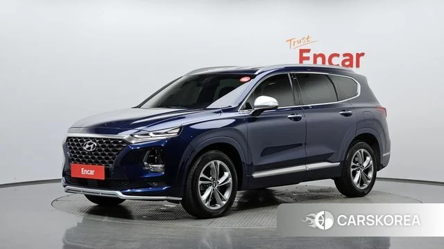 Hyundai Santa Fe TM 2018 Синий из Кореи