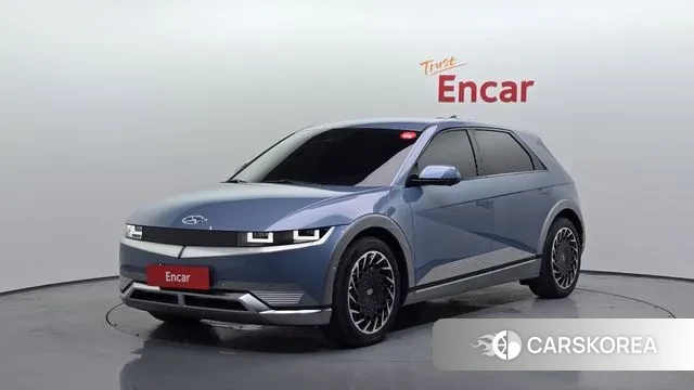 Hyundai Ionic 5 2022 Небесно-голубой из Кореи