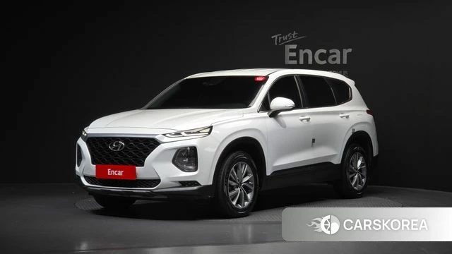 Hyundai Santa Fe TM 2018 Белый из Кореи