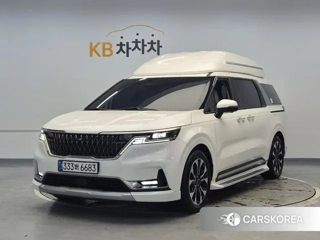 Kia Carnival 4th generation 2021 Белый из Кореи