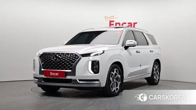 Hyundai Palisade 2021 Белый из Кореи