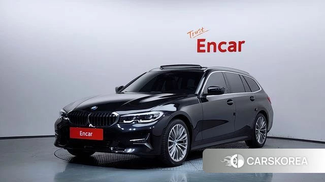 BMW 3 Series (G20) 2021 Черный из Кореи
