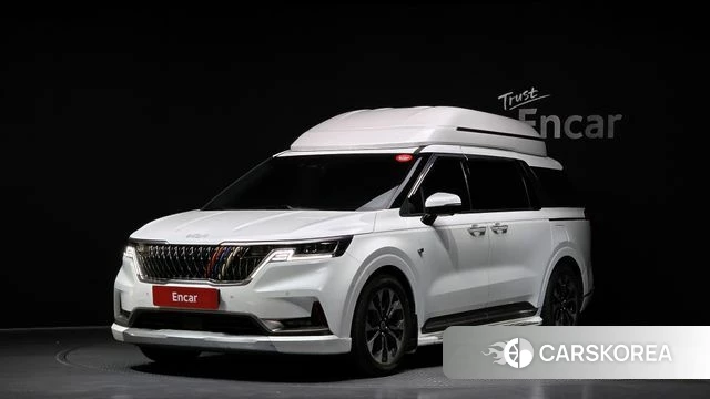 Kia Carnival 4th generation 2023 Белый из Кореи