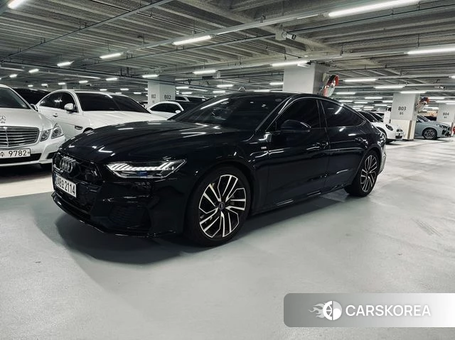 Audi A7 (4K) 2024 Черный из Кореи