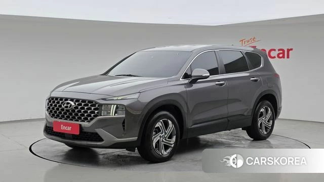 Hyundai The New Santa Fe 2022 Серый из Кореи