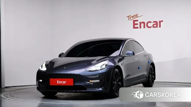 Tesla Model 3 2020 Серый из Кореи