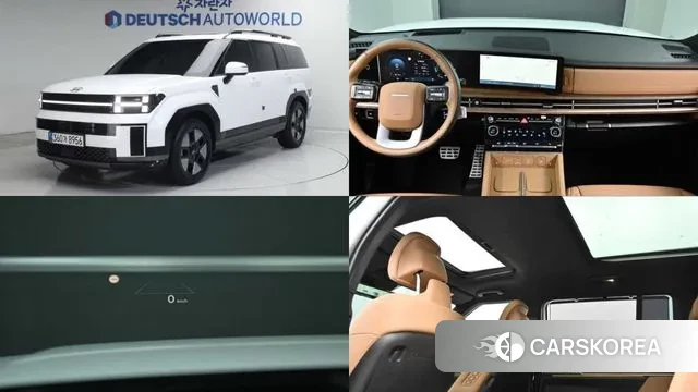 Hyundai Santa Fe (MX5) 2023 Белый из Кореи