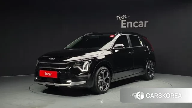 Kia Di Ol Nu Niro 2022 Черный из Кореи