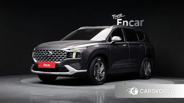 Hyundai The New Santa Fe 2021 Серый из Кореи