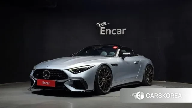 Mercedes-Benz SL-Class R232 2023 Серебристо-серый из Кореи