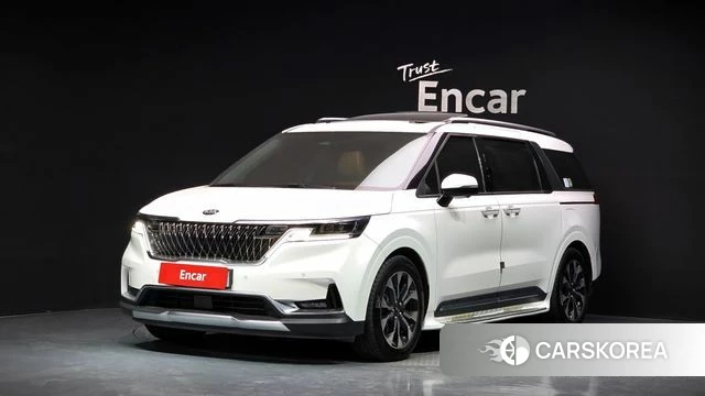Kia Carnival 4th generation 2020 Белый из Кореи