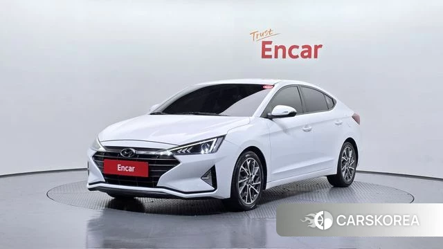 Hyundai The New Avante AD 2019 Белый из Кореи