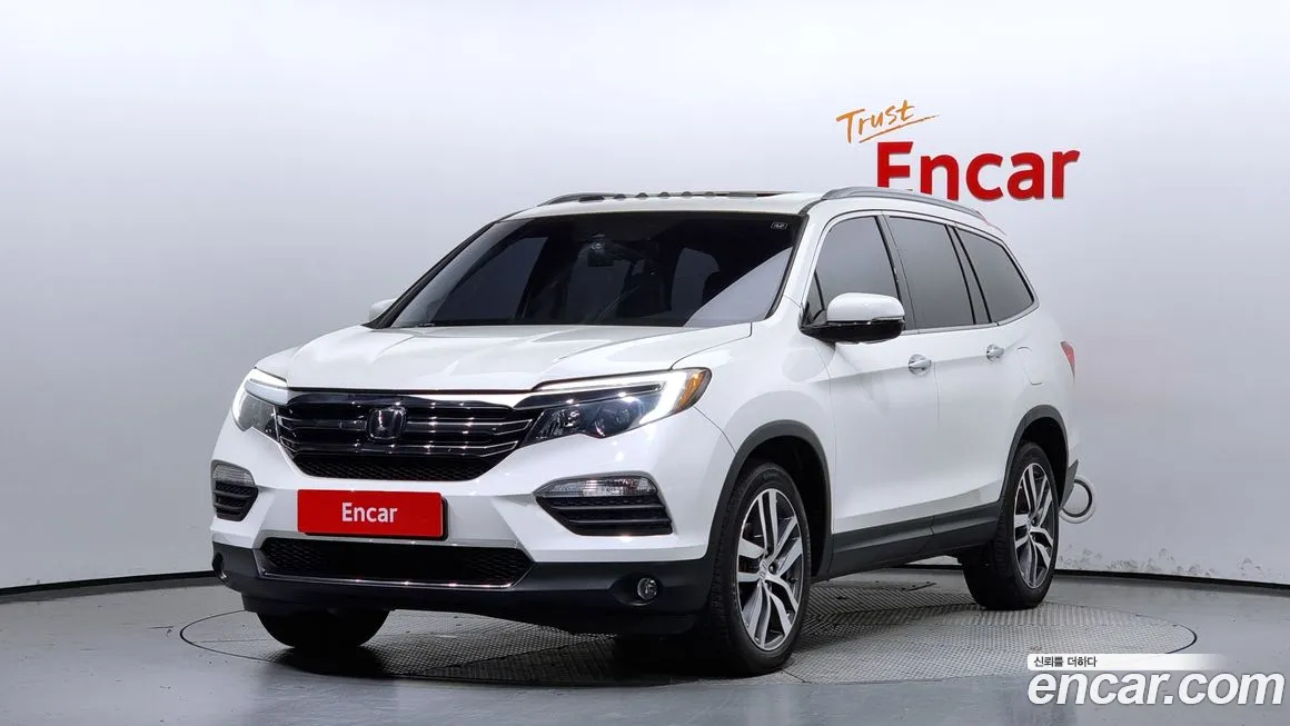 Honda Pilot 3rd generation 2018 Белый из Кореи