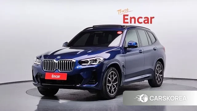 BMW X3 (G01) 2022 Синий из Кореи