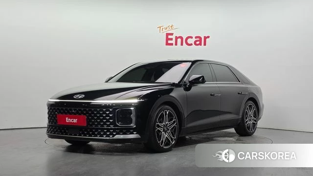 Hyundai Grandeur Hybrid (GN7) 2023 Черный из Кореи