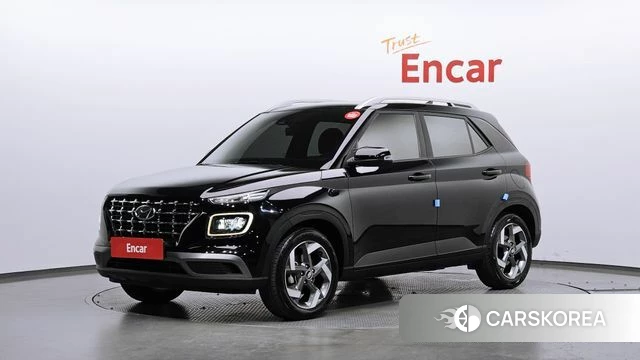 Hyundai Venue 2022 Черный из Кореи