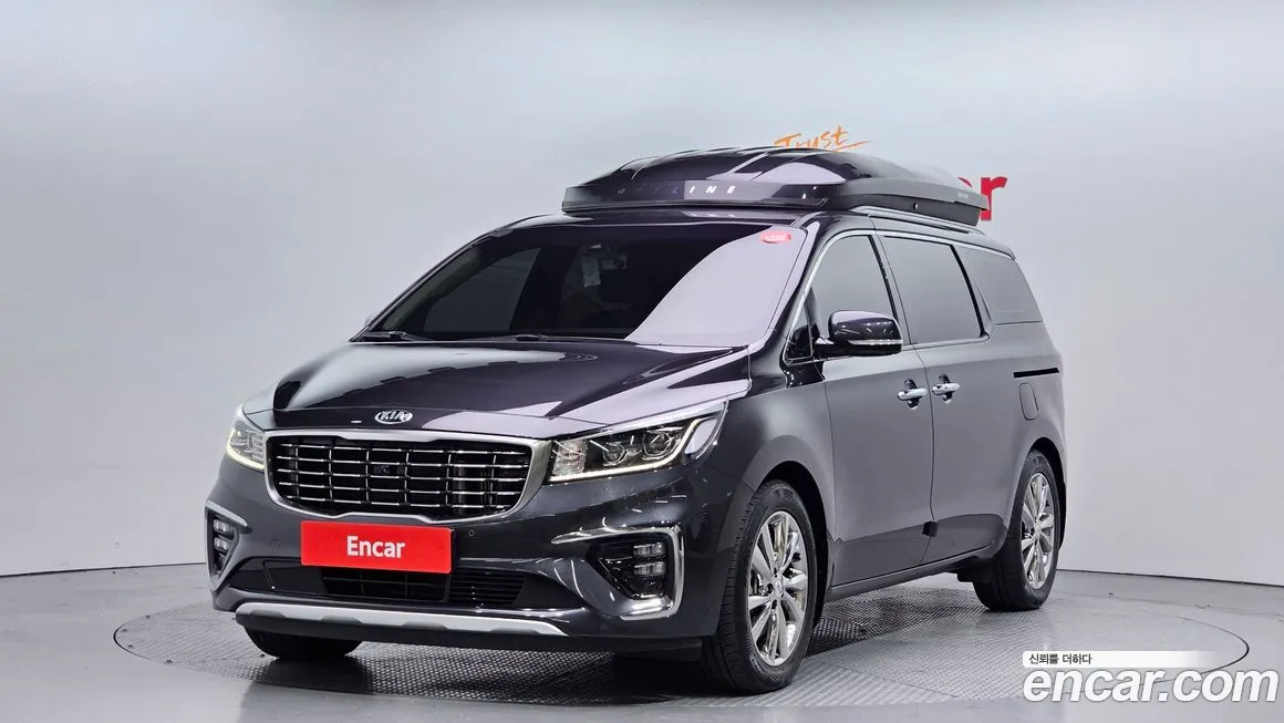 Kia The New Carnival 2018 Серый из Кореи