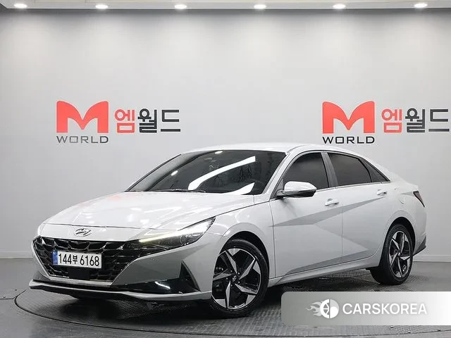 Hyundai Avante (CN7) 2021 Жемчужный цвет из Кореи