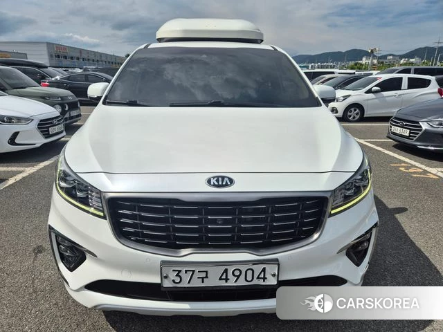 Kia The New Carnival 2018 Белый из Кореи