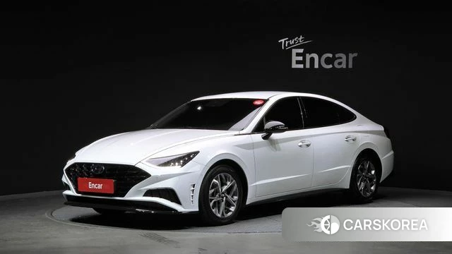 Hyundai Sonata (DN8) 2022 Белый из Кореи